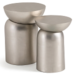 Приставной стол из алюминиевого сплава Meskill Side Table варинант исполнения - 7 | Loft Concept в Воронеже