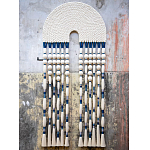 Настенное украшение из нитей Корона с кисточками Crown Wall Hanging варинант исполнения - 1 | Loft Concept в Воронеже