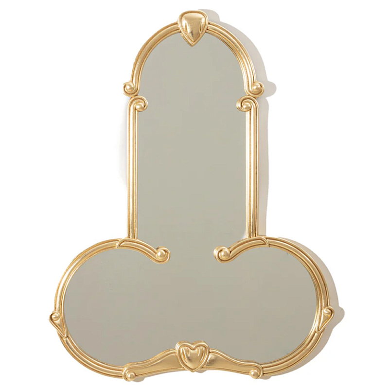 Зеркало SELETTI Liberty Mirror Man Золотой Зеркало SELETTI Liberty Mirror Man Золотой в Воронеже | Loft Concept