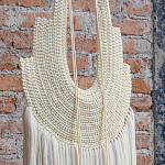 Аксессуар настенный в Эко стиле Белый wall decor White dress варинант исполнения - 1 | Loft Concept в Воронеже