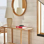 Зеркало круглое в раме из ротанга Wickerwork варинант исполнения - 5 | Loft Concept в Воронеже