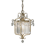 Люстра подвесная со стеклянными подвесками Feiss варинант исполнения - 1 | Loft Concept в Воронеже