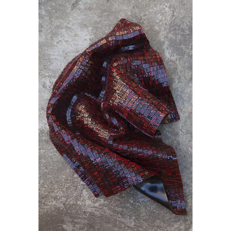 Панно «Drop» Бордовый в Воронеже | Loft Concept 