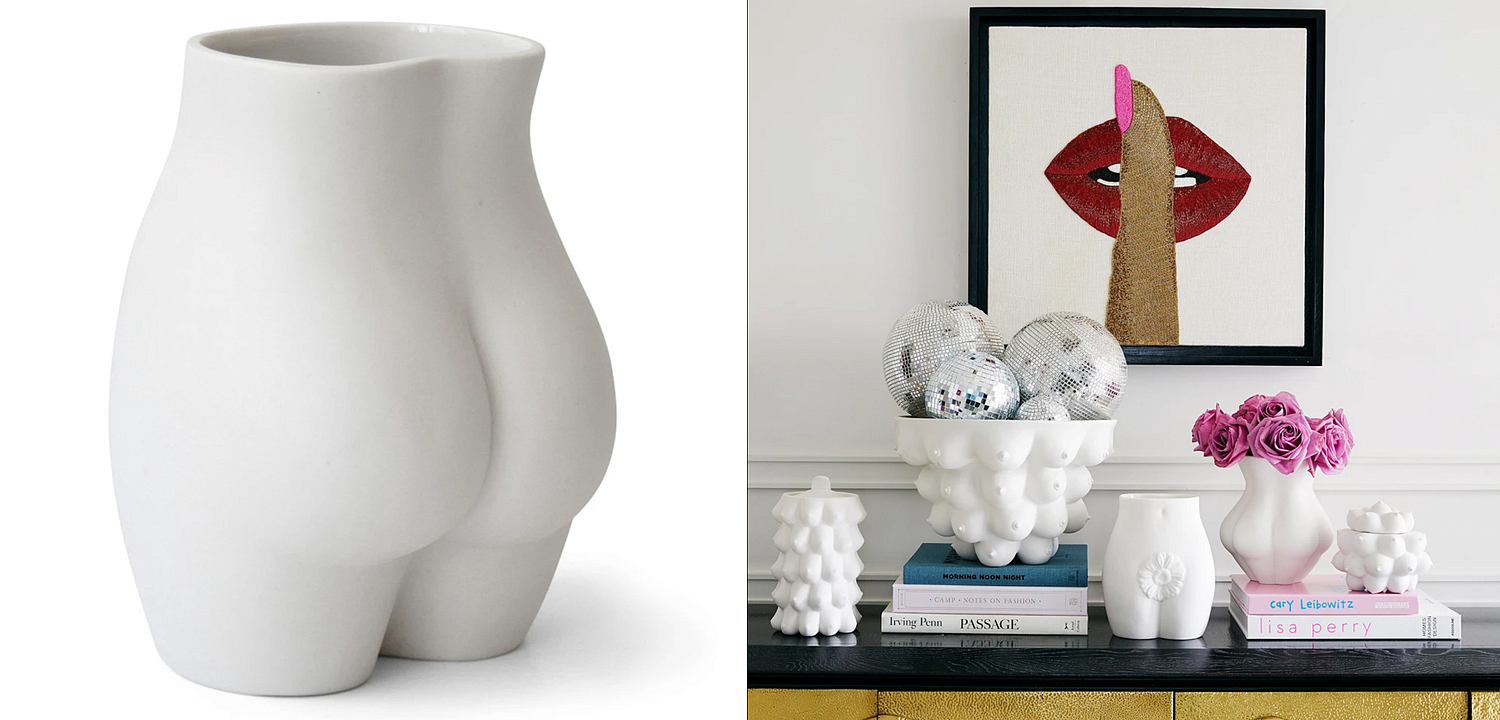 Ваза EDIE VASE White Ваза EDIE VASE White - Loft-Concept в Воронеже