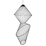 Подвесной светильник из металла Figured Beam варинант исполнения - 1 | Loft Concept в Воронеже