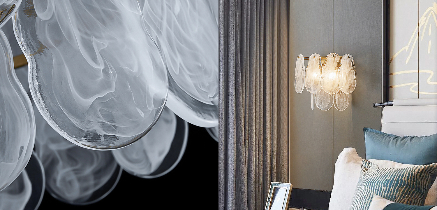 Бра Maat Textured Glass Sconce Бра Maat Textured Glass Sconce - Loft-Concept в Воронеже
