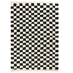 Ковер с шахматным принтом Chess Layout с эффектом шерсти варинант исполнения - 3 | Loft Concept в Воронеже