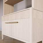 Стеллаж Primo с ящиками Светлый дуб  варинант исполнения - 4 | Loft Concept в Воронеже