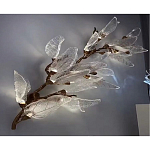 Бра в виде ветки с лепестками Marvelous Garden варинант исполнения - 1 | Loft Concept в Воронеже
