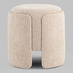 Пуфик Бежевое Букле Poof Alice Beige Boucle  варинант исполнения - 2 | Loft Concept в Воронеже