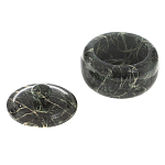 Сахарница из натурального камня Змеевик Stone Sugar Bowls варинант исполнения - 9 | Loft Concept в Воронеже