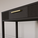 Элегантная Консоль Primo с выдвижным ящиком Темный орех варинант исполнения - 3 | Loft Concept в Воронеже