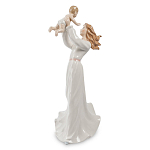 Статуэтка фарфоровая Девушка с ребенком Charming Statuette варинант исполнения - 2 | Loft Concept в Воронеже