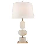 Настольная лампа на фигурном мраморном основании Conundrum варинант исполнения - 6 | Loft Concept в Воронеже