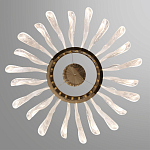 Люстра с декором в виде крупных рельефных лепестков 80 см Ethereal Bloom варинант исполнения - 5 | Loft Concept в Воронеже