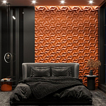 Гипсовая 3D панель с принтографией PM-46 варинант исполнения - 3 | Loft Concept в Воронеже