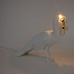 Напольный светильник Seletti Peacock варинант исполнения - 5 | Loft Concept в Воронеже