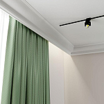 Гладкий карниз KT-01 варинант исполнения - 2 | Loft Concept в Воронеже