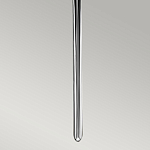 Бра вертикальное с белым полукруглым плафоном и длинным стержнем L Kichler варинант исполнения - 12 | Loft Concept в Воронеже