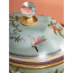 Ваза с крышкой и цветочным узором Genuine Chinese Classics варинант исполнения - 3 | Loft Concept в Воронеже