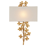 Бра с прямоугольным абажуром и каркасом в виде лепестков клевера Hanging Clover варинант исполнения - 2 | Loft Concept в Воронеже