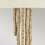 Бра с белым абажуром и элементами в виде натуральных веток Hinkley варинант исполнения - 3 | Loft Concept в Воронеже