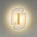 Бра с мраморными вставками Marble Plates варинант исполнения - 3 | Loft Concept в Воронеже