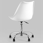 Офисный стул на металлическом основании EGGERY White варинант исполнения - 6 | Loft Concept в Воронеже