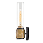 Бра для ванных комнат с прозрачным стеклянным плафоном в форме цилиндра Hinkley варинант исполнения - 11 | Loft Concept в Воронеже