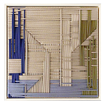 Аксессуар Геометрическая абстракция Figurative Beige Wall Hangings варинант исполнения - 2 | Loft Concept в Воронеже