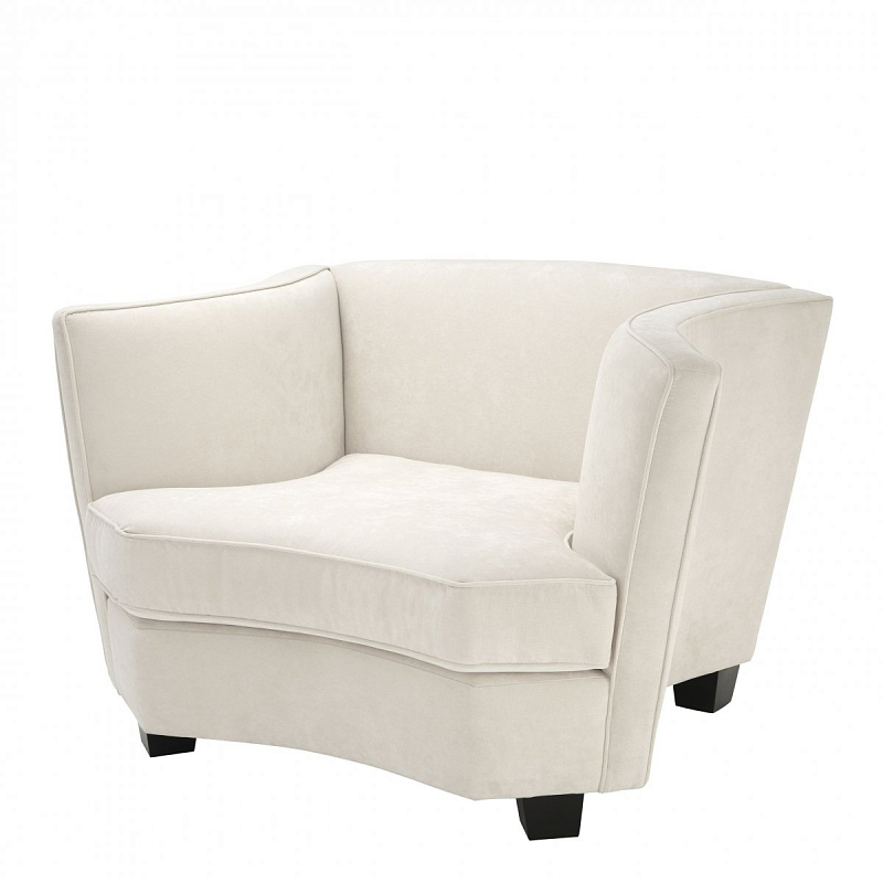 Кресло Eichholtz Chair Giulietta Молочный Черный Кресло Eichholtz Chair Giulietta Молочный Черный в Воронеже | Loft Concept