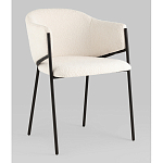 Стул Brace букле белый варинант исполнения - 1 | Loft Concept в Воронеже