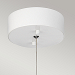 Подвесной светильник белого цвета с полусферическим плафоном Elstead Lighting варинант исполнения - 3 | Loft Concept в Воронеже