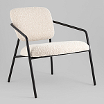 Кресло лаунж Rooney букле белый варинант исполнения - 1 | Loft Concept в Воронеже