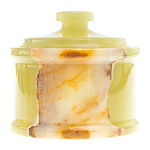 Сахарница из натурального камня Оникс Stone Sugar Bowls варинант исполнения - 5 | Loft Concept в Воронеже