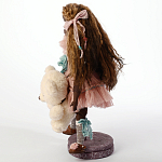 Авторская кукла Девочка с медвежонком варинант исполнения - 3 | Loft Concept в Воронеже