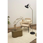 Торшер с плафоном в форме купола в сочетании черного и золотистого цвета Minimalist Execution варинант исполнения - 4 | Loft Concept в Воронеже