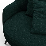 Мебельная ткань Шенилл темно-зеленый цвет 138 см T4-36 варинант исполнения - 12 | Loft Concept в Воронеже