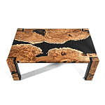 Кофейный Стол River in Autumn Elm Resin Coffee Table варинант исполнения - 2 | Loft Concept в Воронеже