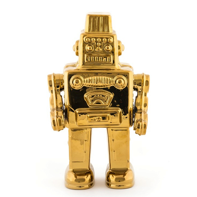 Аксессуар Seletti My Robot Gold Золотой в Воронеже | Loft Concept 