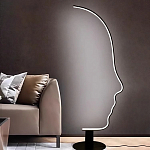 Напольный светильник Профиль Лица Face Contour варинант исполнения - 2 | Loft Concept в Воронеже