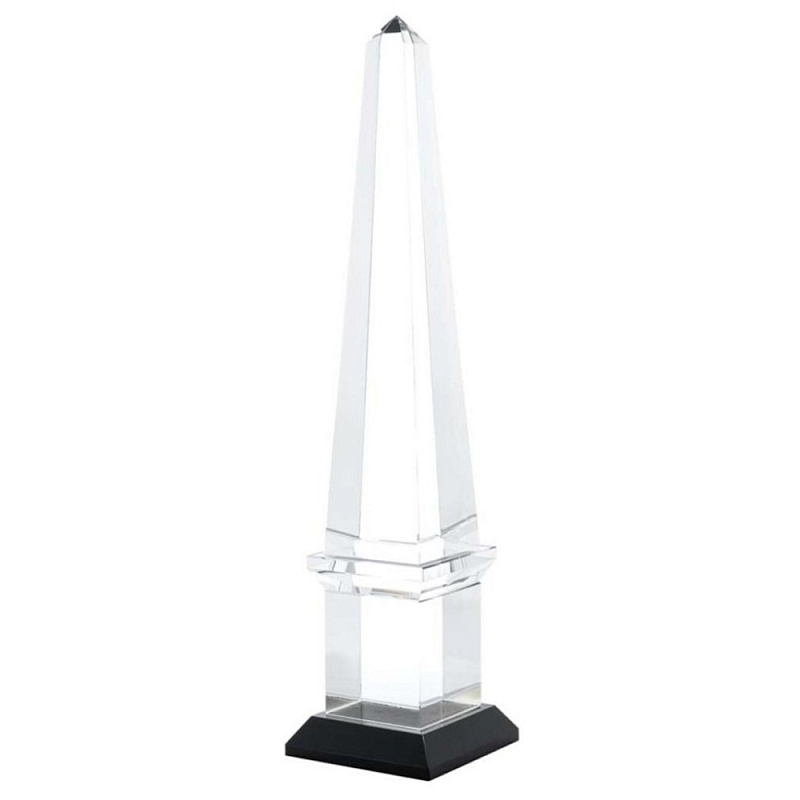 Аксессуар Obelisque Crystal Clear Black Прозрачное Стекло Аксессуар Obelisque Crystal Clear Black Прозрачное Стекло в Воронеже | Loft Concept