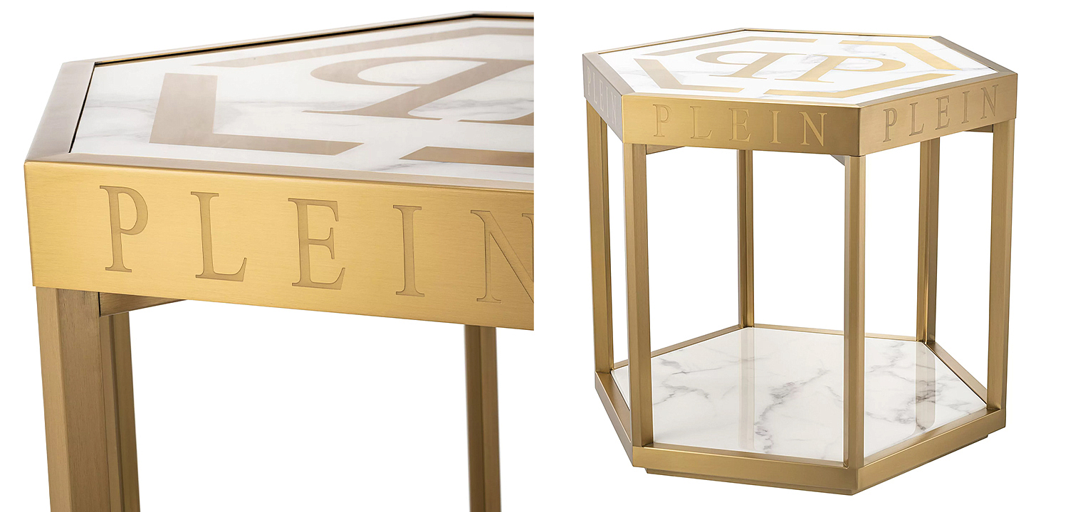 Приставной стол Philipp Plein Side Table Billionaire Приставной стол Philipp Plein Side Table Billionaire - Loft-Concept в Воронеже