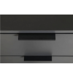 Комод цвета графит с 3-мя ящиками Strict Lines  варинант исполнения - 5 | Loft Concept в Воронеже