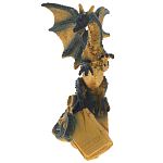 Декоративная статуэтка Дракон Green Gold Dragon Treasure Keeper Statuette варинант исполнения - 2 | Loft Concept в Воронеже