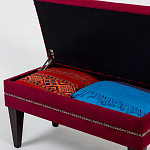 Мягкая банкетка с зоной для хранения Casket Red варинант исполнения - 2 | Loft Concept в Воронеже