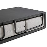 Садовый диван на каркасе из алюминия Petro варинант исполнения - 6 | Loft Concept в Воронеже