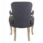 Кресло Aubrey Classical Armchair dark grey velour варинант исполнения - 3 | Loft Concept в Воронеже
