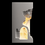 Встраиваемый в стену гипсовый светильник под покраску с эффектом разрушенной стены Antiquity Athena варинант исполнения - 5 | Loft Concept в Воронеже