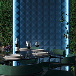 Гипсовая 3D Панель M-104 варинант исполнения - 1 | Loft Concept в Воронеже